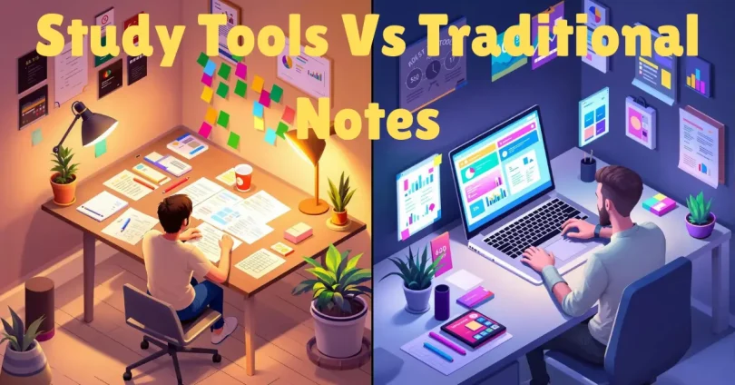 study tools vs traditional notes