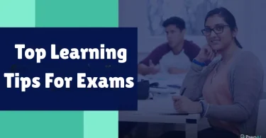 top learning tips for exams