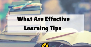 what are effective learning tips